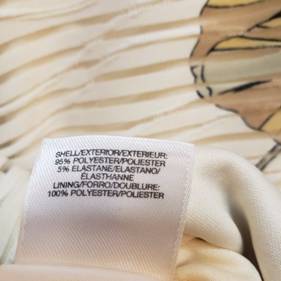 KASPER, Floral-Print Flutter-Sleeve Sheath Dress, Size 14 - Picture 11 of 14